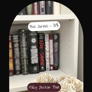 Five Survive by Holly Jackson in Hardcover